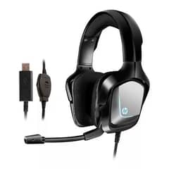 HP - Audífono Gaming Headset H220 Pc Usb-a Con Luz Led