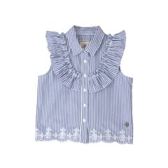 HUSH PUPPIES - Blusa Niña Elisa Azul