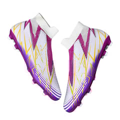 BLWOENS - Zapatilla de fútbol AG para hombres mujers Zapatos- Violeta