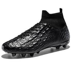 BLWOENS - Zapatilla de fútbol AG para hombres mujers Zapatos - Negro