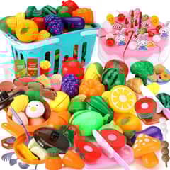 GENERICO - Comida De Juguete 111 Piezas Juego De Cocina Pastel Niños