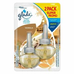 GLADE - Recarga Aceites Naturales Vainilla 21ml x 2 uni
