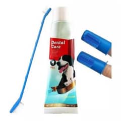 ANGELES DEL HOGAR - Set Higiene Dental con Cepillo de Dientes para Perros