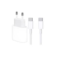 APPLE - Cargador 20W Original + Cable C - C 1mt iPhone 15 pro pro max