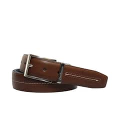 CRAFTMEN - Cinturón Casual Lewis 100% Cuero Natural Reversible Café-Negro