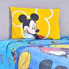 DISNEY - JUEGO DE SABANA NIÑA MICKEY BLUE 1 PLAZA