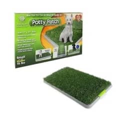 ANGELES DEL HOGAR - Baño pasto sintético para perros 3 capas Patty Patch