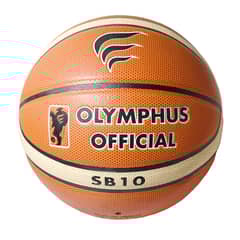 OLYMPHUS - Balon Basketball Basquetbol N° 7 SB10 Cuero PU Pro