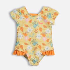 LIPPI - Traje de Baño Baby Girl Pipa Swimwear Print Verde Lima