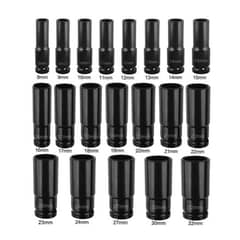GENERAC - Juego De Llaves De Vaso De Datos De 20pcs 12 Llave Mecánica