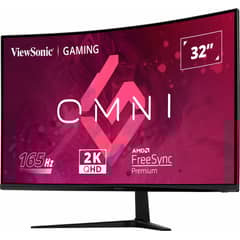 VIEWSONIC - Monitor Gamer Curvo VX3218C-2K 32 QHD 165hz 1ms