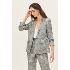 ASH - Blazer Estampado Gris
