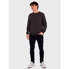 BILLABONG - Polera ML Hombre Essential Pocket Gris