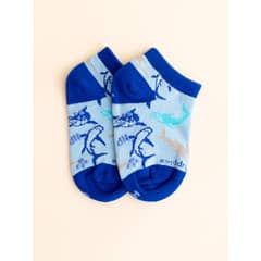 HUSH PUPPIES - Calcetin Azul PeShark Niño