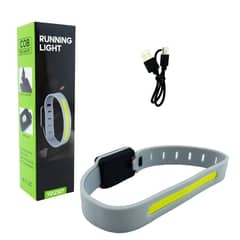 OEM - LUZ LED PARA CORRER PARA BRAZO LUZ BLANCA + ROJA RECARGABLE