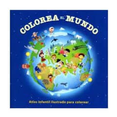 BIBLOK - Colorea el mundo Atlas infantil