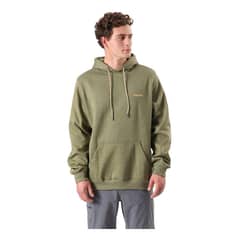 MARMOT - Polerón Chest Logo Hoody Hombre Verde