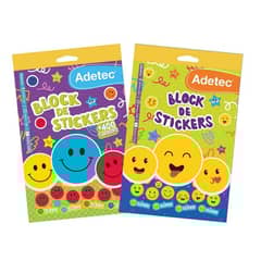 ADETEC - Block de stickers motivacionales +400 STICKERS