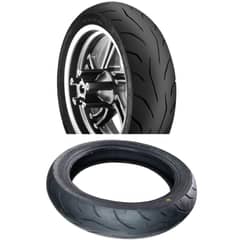 GENERICO - Neumático Para Moto 10080-14 DURO