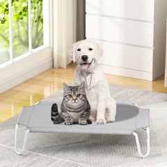 AIZO - Cama Elevada para Perro Para perros grandes L107x70x20 cm
