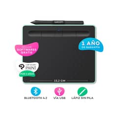 WACOM - Tableta Digitalizadora Intuos Creative Pen COLOR Verde Pistacho