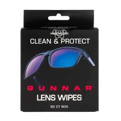 GUNNAR - Paños de Limpieza Wipes 30 unidades