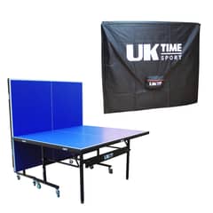 UK TIME - Pack Mesa De Ping Pong Jouer + Funda Protectora