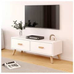 HOMER DESIGN - Rack Tv 100x30x40cm 2 Tiras Hecho Por Melamina