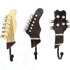 DECO MUSIC - Perchero Colgador 3 Guitarras