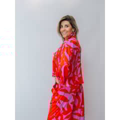 MICHELLE PIFFAUT - Conjunto de dos piezas - Pantalón y blusa de viscosa