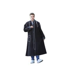 GENERICO - Impermeable Completo Unisex Holgado Con Capucha Y Bolsillo
