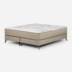 ROSEN - Box Spring Somnus Super King 200 x 200 cm Nougat II