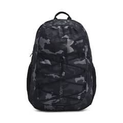 UNDER ARMOUR - Mochila deportiva UA Hustle Camo Negro