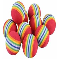 BIGBAMSPACE - Pack 5 Pelotas Para Practica De Golf Livianas, Pelota Golf