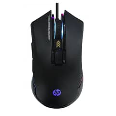 HP - Mouse Alámbrico Gamer RGB Negro G360