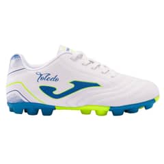JOMA - Zapatilla Fútbol HG Kids Toledo Blanco