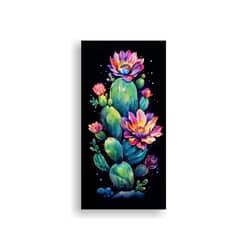 GENERICO - Pinturas Decorativas De Cactus En Colores Acuarela 80x160cm