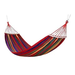 CRUSEC - Hamaca Doble 260 x 150 cm Resistente Cómoda - Rojo