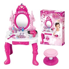 GENERICO - Tocador Princesa Maquillaje Para Niñas De Juguetes