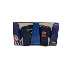 TITANIO - SET 2 TAZONES UNIVERSIDAD DE CHILE - DISEÑO OFICIAL