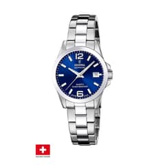 FESTINA SWISS - Reloj F20049/5 Azul Mujer Acero Clásico