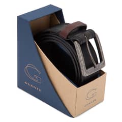 GUANTE - Cinturon - Clasico Informal - - Negro