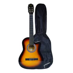 ZARAGOZA - GUITARRA CUTAWAY 39 SUNBURST CUERDA NYLON
