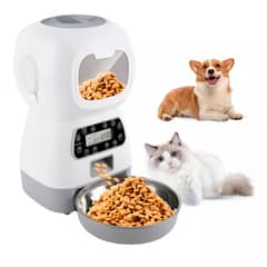 ESHOPANGIE - Dispensador Automático De Alimentos Para Mascotas