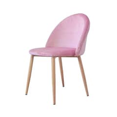 HABITA2 CHILE - Silla estilo nórdico Felpa - Rosado