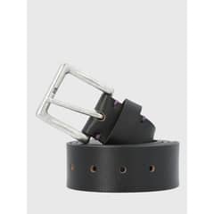 HUSH PUPPIES - Cinturon Cuero Negro Saelices Hombre