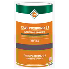CAVE - POXIBOND 31 - Adhesivo Epóxico Tixotrópico, Kit 1 Kg