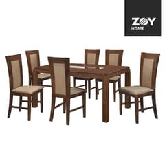 GENERICO - Juego de Comedor Bali 6 Sillas