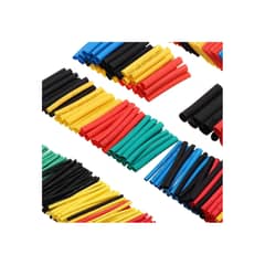 GENERICO - Cubre Cables Aisladores Termo Retráctil 328 Unidades - SC