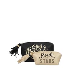 SECRET - Cosmetiquero 2 unid Niza SS25 Negro